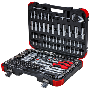 R45603172  Set nasadnih kljuceva 1/4" + 3/8" + 1/2" 172del.