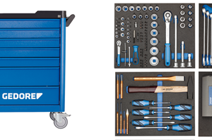 WSL-L-TS-147 Kolica sa 7 fioka +set alata 147del.