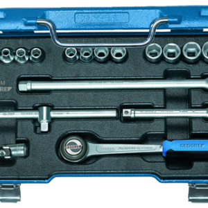 30 GMU-10 Set nasadnih kljuceva 3/8" 6-19mm, 17del