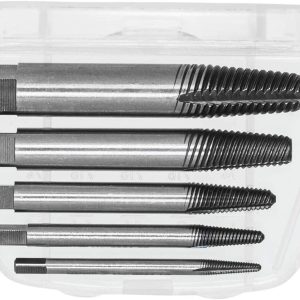 8551 S-005  Set kontra-odvijača za vadjenje zalomljenih vijaka 5 del
