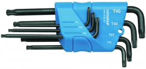 H 43 KTX-07 Set TORX ključeva T10-T40, 7 del