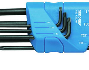 H 43 KTX-07 Set TORX ključeva T10-T40, 7 del
