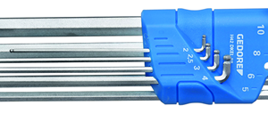 H 42 DKEL-88 Set inbusa sa obostranom loptastom glavom 2-10mm, 8 del