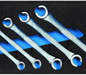 1500 CT1-400 Set okastih otvorenih ključeva u 1/3 CT modulu 8-19mm, 5 del