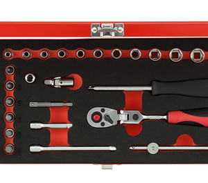 R49044033 Set nasadnih ključeva 1/4" 33del