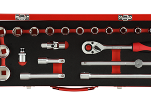 R69004024 Set nasadnih ključeva 1/2" 24del