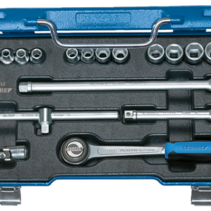 30 GMU-3 Set nasadnih kljuceva 3/8" 6-19 mm 17 del