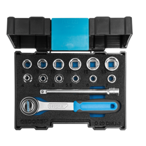 D 20 DMU-3 Set nasadnih kljuceva 1/4" 4-13 mm 13 del