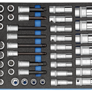 2005 CT2-D 19L  Set nasadnih kljuceva 1/2" u CT modulu, 40-del.