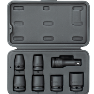 K 19-007 Set udarnih nasadnih kljuceva 1/2" 10-24 mm, 7-del.