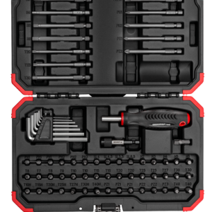 R33003067  Set standardnih i dugih bitseva sa inbusima 1/4"  67-del.