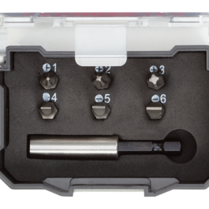 R33005007  Set bitseva 1/4"  7-del.